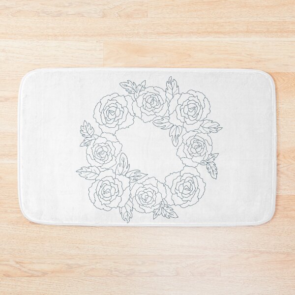 Item preview, Wreath of Roses Blue designed and sold by lmocimages.