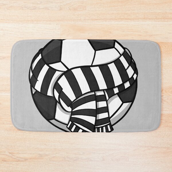 Item preview, Black and White Striped Football Fan designed and sold by MooieProducts.