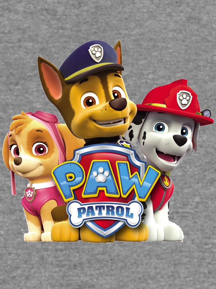 Paw Patrol Chase, Marshall and Skye Pillow for Sale by docubazar7