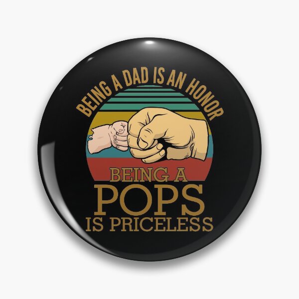 Item preview, Being A Dad Is An Honor Being A Pops Is Priceless designed and sold by TekknoOutfits.