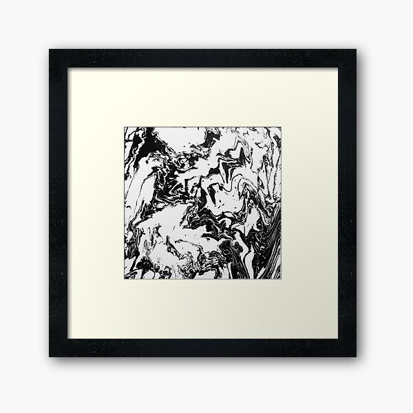 Fluid Painting Framed Art Print
