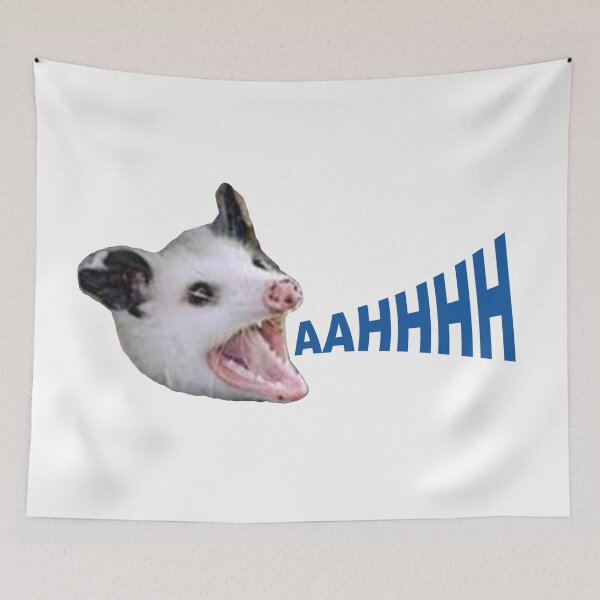 Item preview, Opossum AAHHHHHH designed and sold by marykatebuckman.