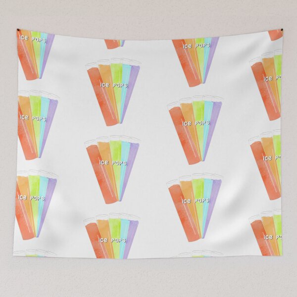 Item preview, Rainbow Summer Ice Pops designed and sold by carroteraser.