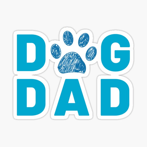 Dog Dog Paw Print Sticker