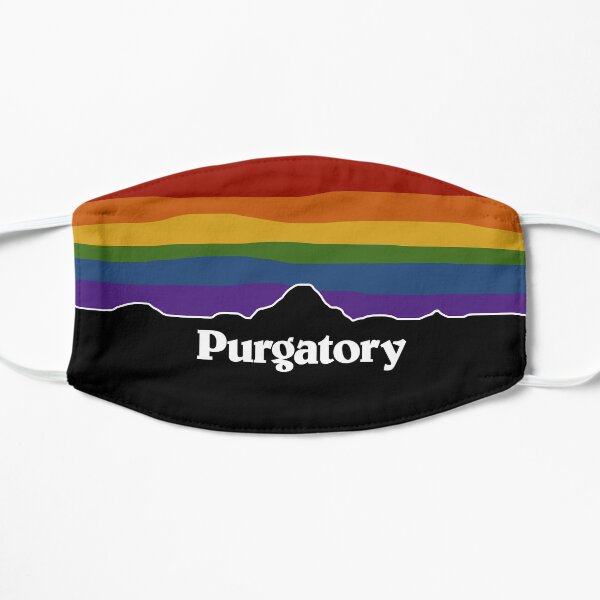 Purgatory Pride Rainbow Sunset - Wynonna Earp Flat Mask