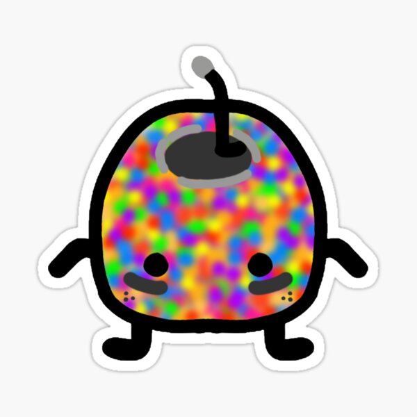 Aperçu de l'œuvre Rainbow Junimo Stardew Valley créée et vendue par hannahlllttt.