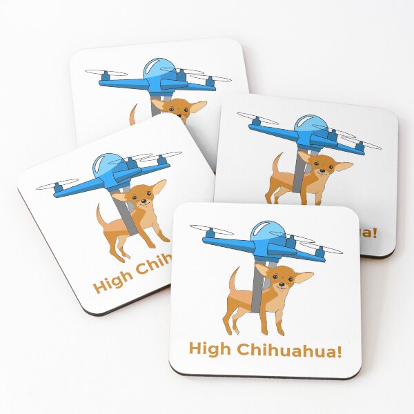 Item preview, High Chihuahua Drone Pilot Dog Owner Gifts designed and sold by Maljonic.