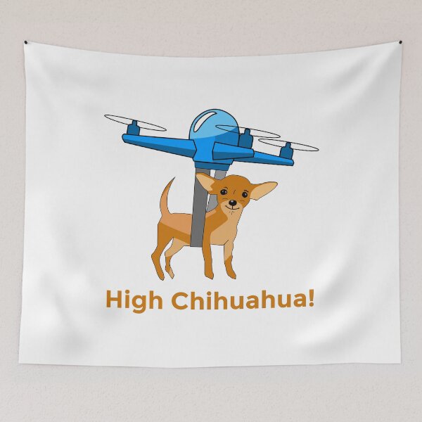Item preview, High Chihuahua Drone Pilot Dog Owner Gifts designed and sold by Maljonic.