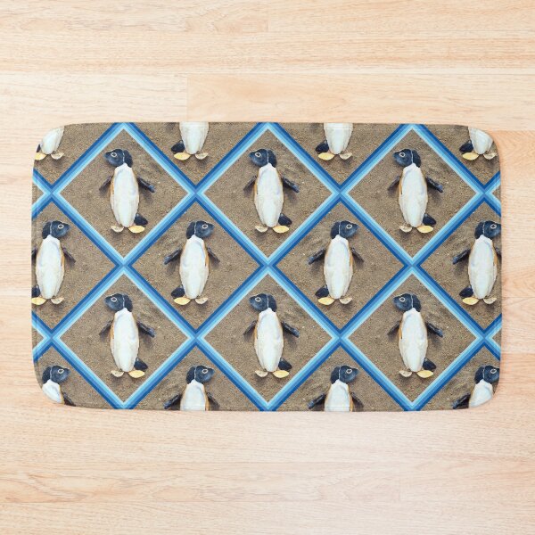 Item preview, The Penguin Pattern - Blue designed and sold by ShorelineSally.