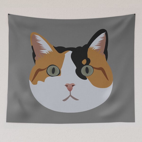 Item preview, Cheeto the Calico Cat designed and sold by KCPetPortraits.