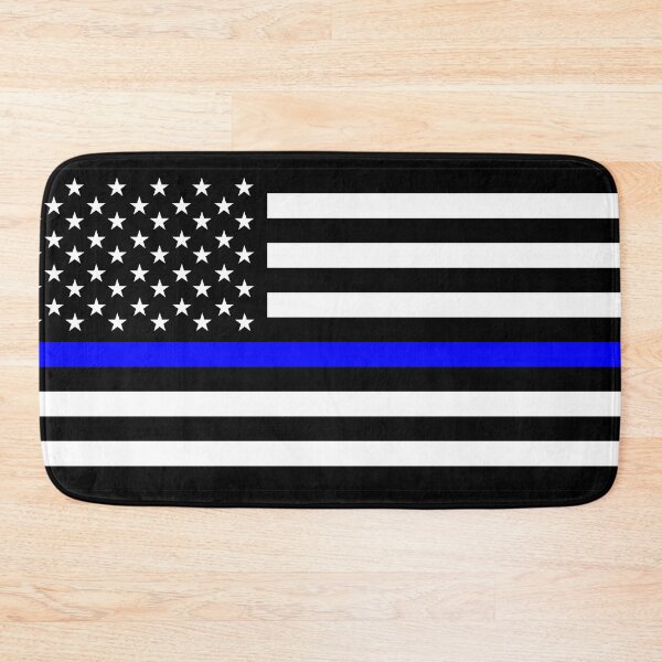 Item preview, police thin blue line flag designed and sold by tony4urban.