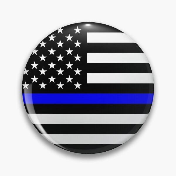 Item preview, police thin blue line flag designed and sold by tony4urban.