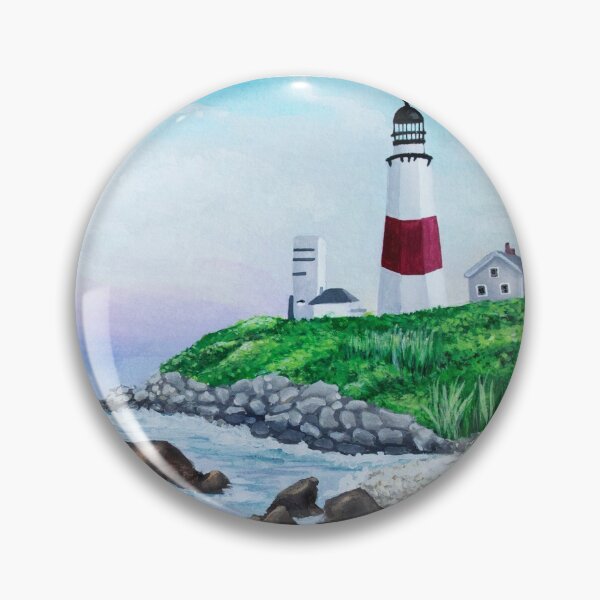 Item preview, Montauk, pintura de aguada de Nueva York designed and sold by SweetPea-ByV.