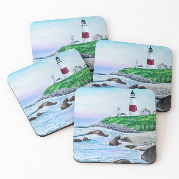 Item preview, Montauk, NY Gouache Painting  designed and sold by SweetPea-ByV.