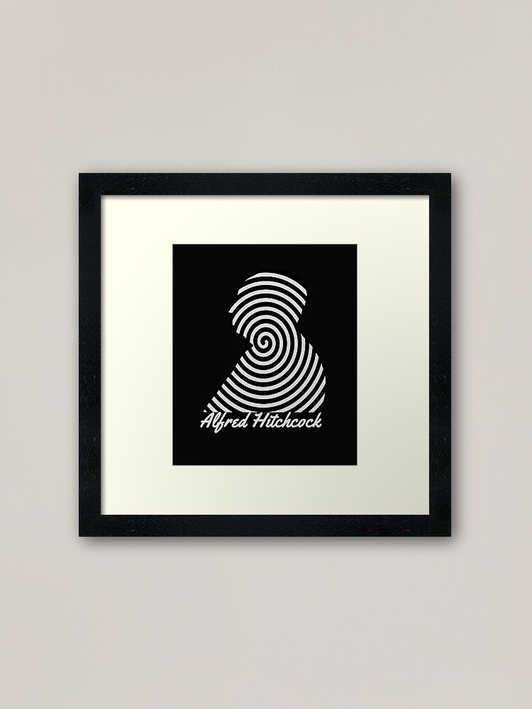 Alternate view of Alfred Hitchcock Framed Art Print