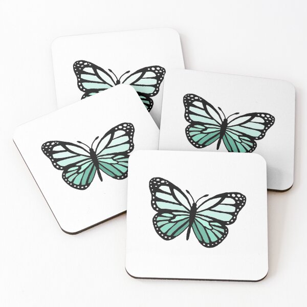 Item preview, mint green monarch designed and sold by allielibby.