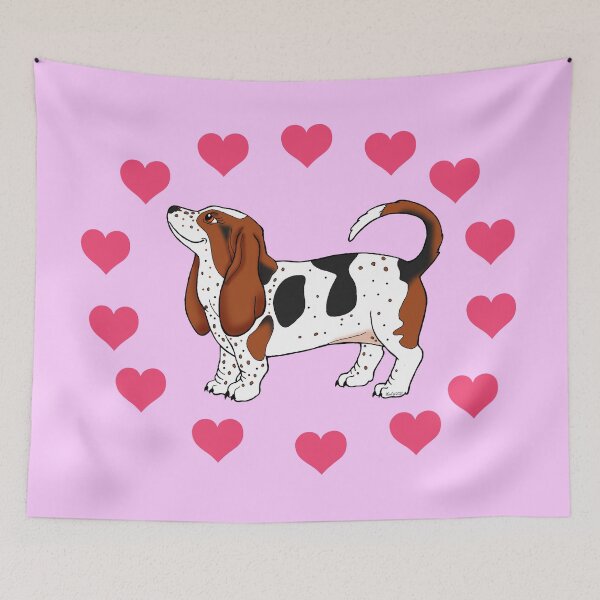 Item preview, Basset Hound Love designed and sold by sharkbait83.
