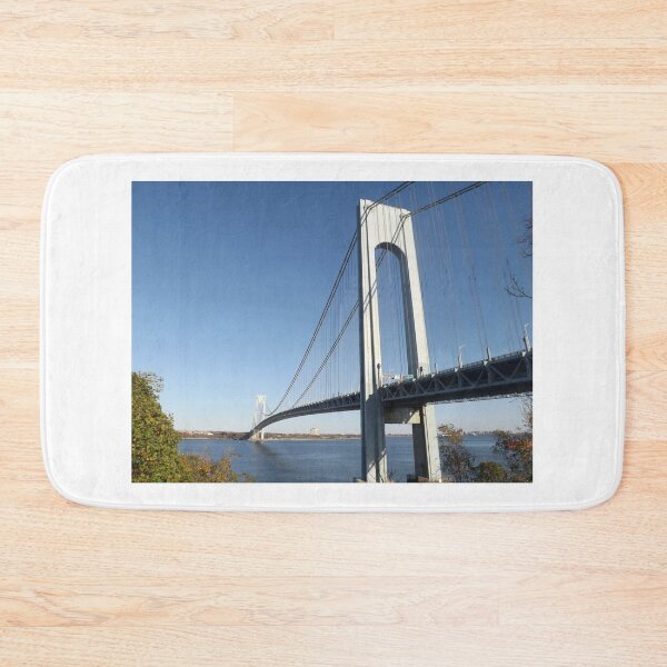 Item preview, Verrazano Bridge, Hudson River, Staten Island, New York City designed and sold by lenspiro.