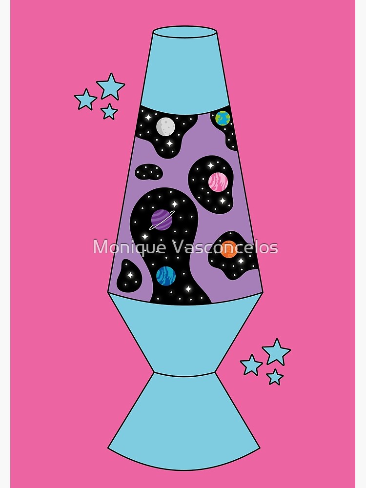 "Space Lava Lamp" Poster by Moniquedesigns Redbubble