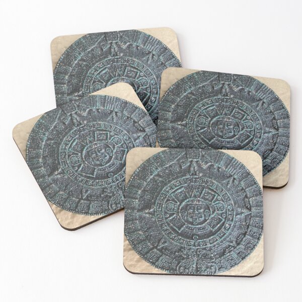 Item preview, Mayan Calendar / Aztec Sun Stone from Mexico and Central America designed and sold by djrunnels.
