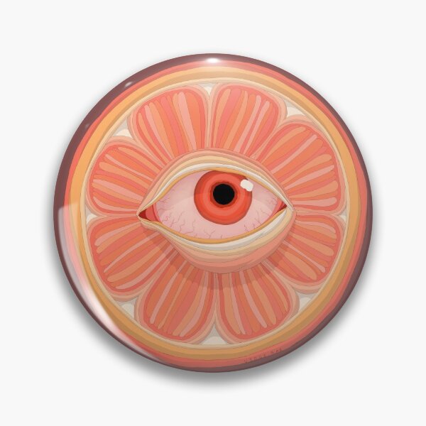 Seeing Orange Pin
