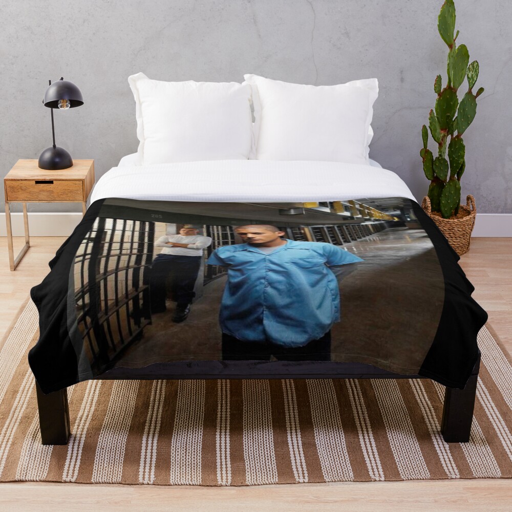"Prison Break" Throw Blanket for Sale by loicc Redbubble
