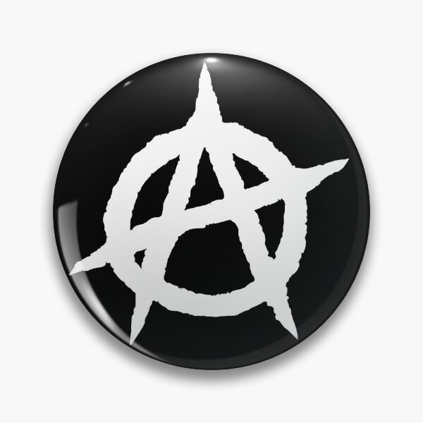 Item preview, anarchy symbol white designed and sold by tony4urban.