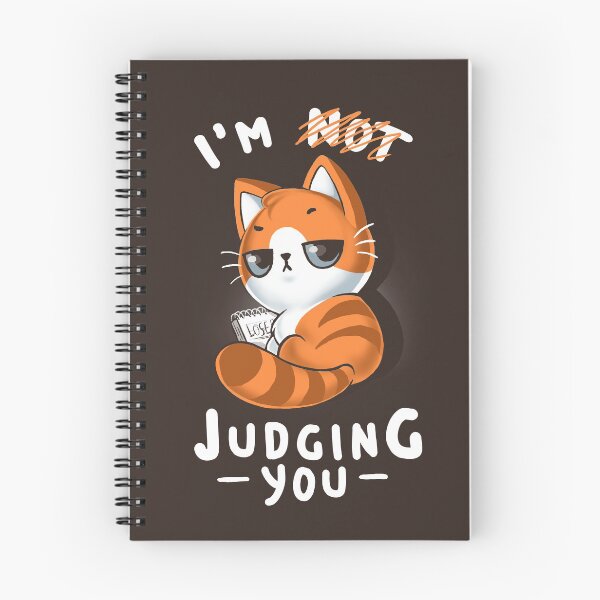 Item preview, Judging You Cat - Sarcastic Quote - Sassy Kitty designed and sold by BlancaVidal.