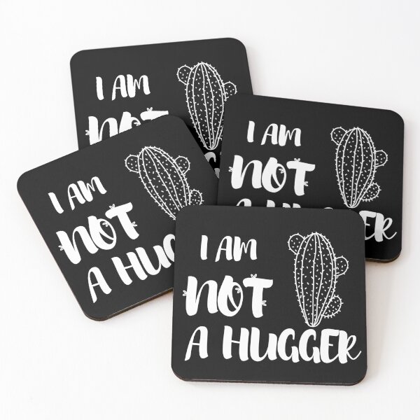 Item preview, I am NOT a HUGGER , Funny  designed and sold by SoufStore.