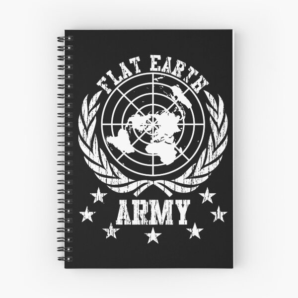 Item preview, Flat Earth Army White Design designed and sold by VectorDesigner.