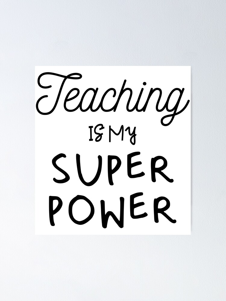 Team Teacher Superpowers Unisex Adult Raglan Shirt