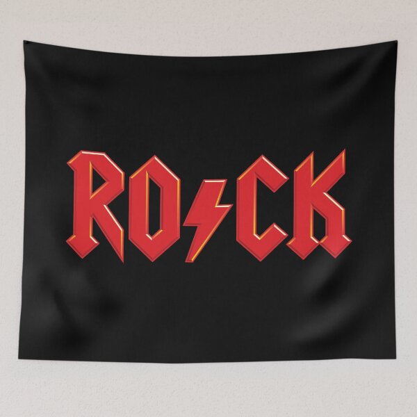 Item preview, Rock Music Logo ACDC Mashup designed and sold by OldDannyBrown.