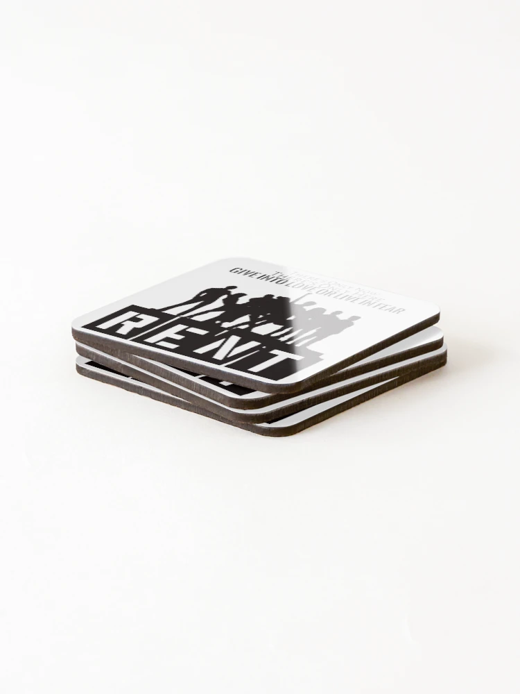 Thumbnail 4 of 5, Coasters (Set of 4), Rent designed and sold by Meagan Samuelson.