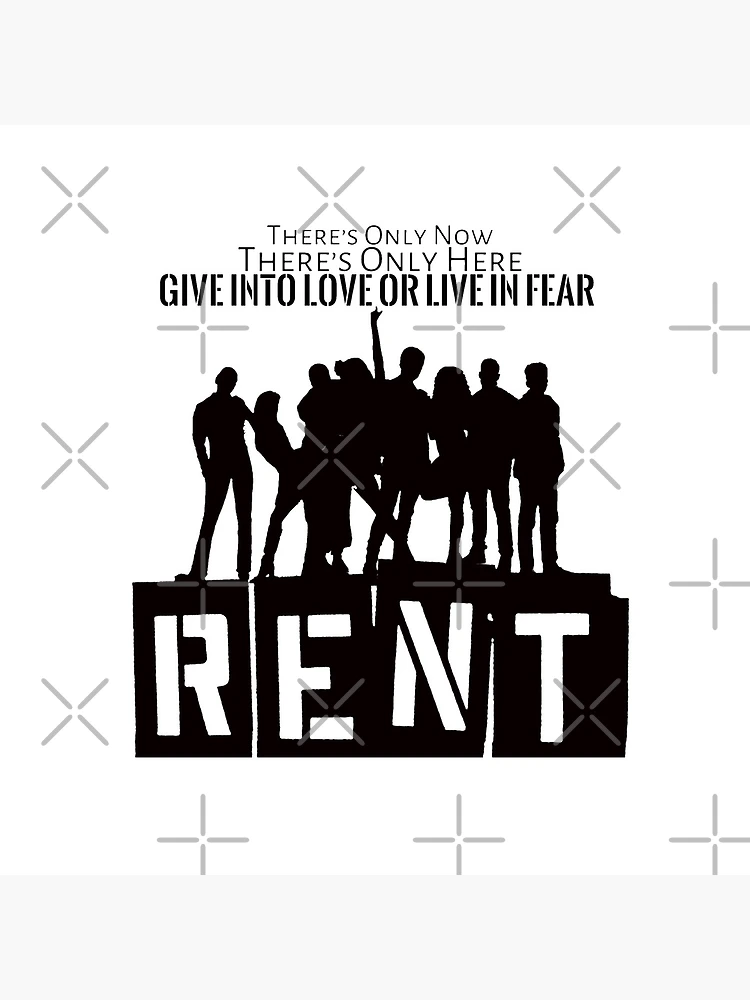 Thumbnail 4 of 4, Clock, Rent designed and sold by Meagan Samuelson.
