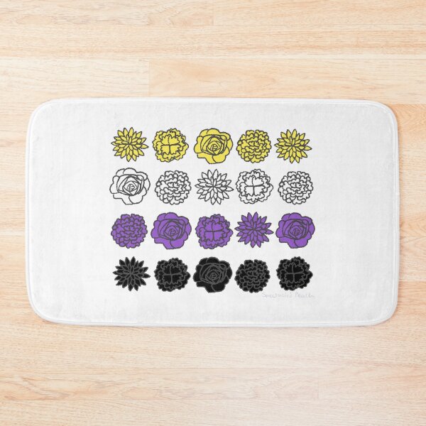 Item preview, Nonbinary Flower Flag designed and sold by SpectacledPeach.