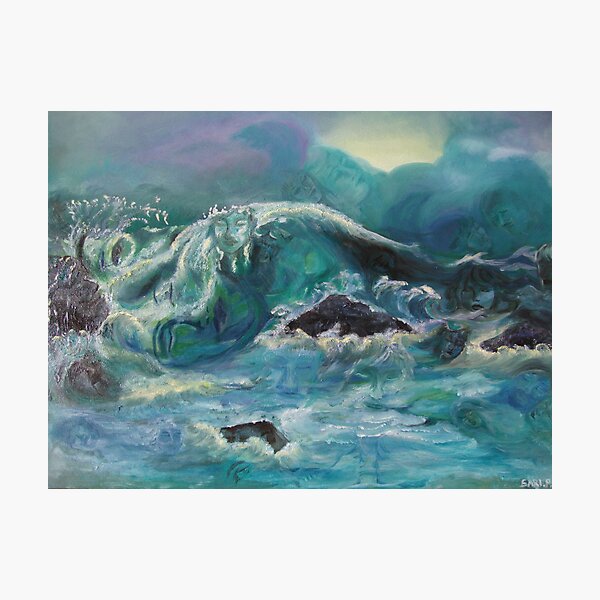 Ghosts of the Cove of Eternal Love Photographic Print