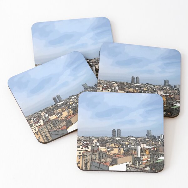 Item preview, The beautiful city of Barcelona  designed and sold by eriksownphoto.
