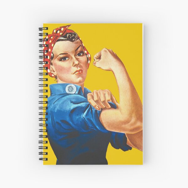 Rosie the Riveter Spiral Notebook