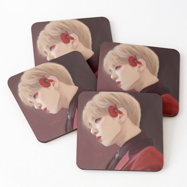 Item preview, Byeongkwan poppy themed portrait designed and sold by starlight-myday.