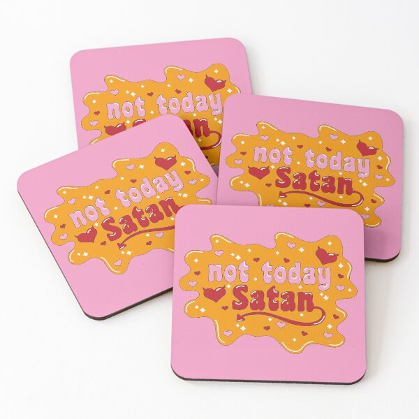 Item preview, Not Today Satan designed and sold by Monique Vasconcelos.