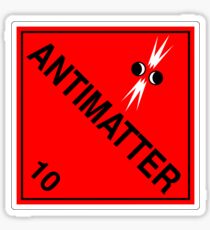 Antimatter: Hazardous! Sticker