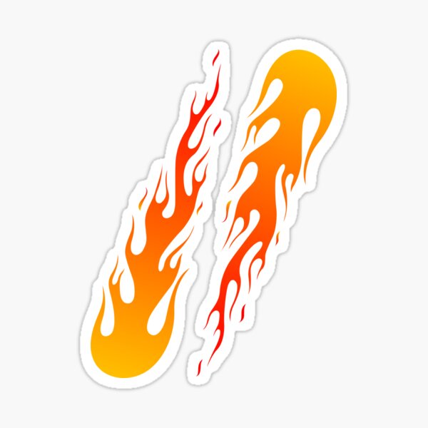 Twin Flames Sticker