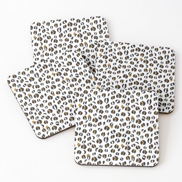 Item preview, Leopard Print - Modern White and Brown designed and sold by primasart.