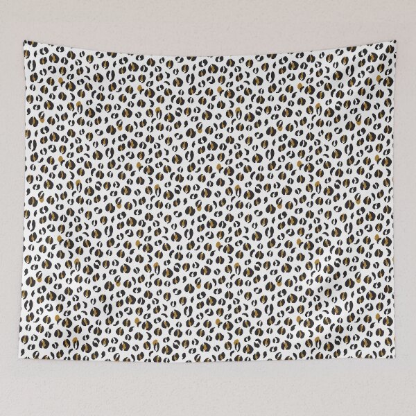 Item preview, Leopard Print - Modern White and Brown designed and sold by primasart.