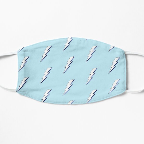 Lightning Face Masks Redbubble - roblox codes for music lightning bolt