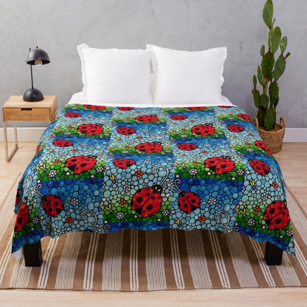 Item preview, Joyous Ladies Ladybugs designed and sold by Sharon Cummings Art.