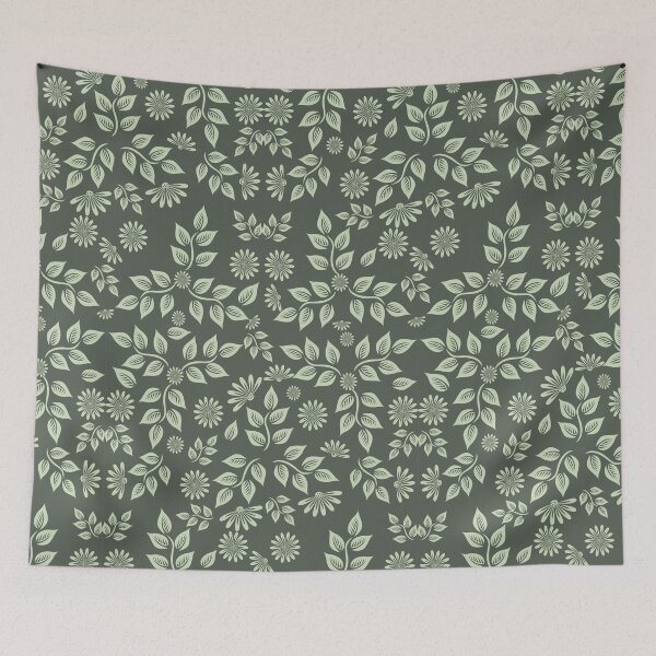 Item preview, Green Flowers and Plants designed and sold by eddyscanyon.