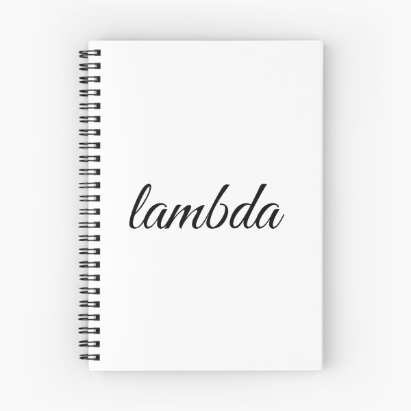 Item preview, Cursive Lambda designed and sold by Claireperkins27.