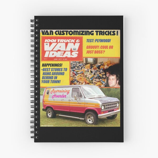 Item preview, Cover of 1001 Van Ideas Magazine - Restraining Hoarder". designed and sold by philarego.