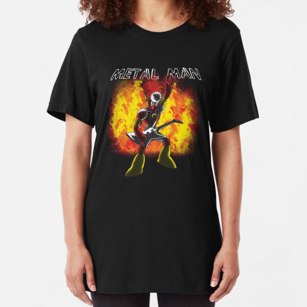 Metal Man! Slim Fit T-Shirt
